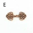 thumbnail image 6 of K-KED 2Pcs Women Cardigan Clip Cheongsam Cloak Clasp Fasteners Buckle Shawl Sweater-B - 2Pcs, 6 of 8