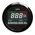 thumbnail image 1 of 52mm Digital GPS Speedometer Odometer 0~999 MPH Knots Km/h Adjustable 316 Stainless Steel Speed Gauge For Car Motorcycle Boat RV ,Wide Applicability, 1 of 7