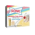 thumbnail image 5 of Sonic Birthday Cake Shake Instant Pudding, 4 Servings, 2.58 oz (3 Pack) Box With Spatula, 5 of 5