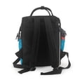 thumbnail image 3 of Balery Blue Glitter Mummy Backpack - Waterproof Twill Canvas, Large Capacity Diaper Bag with Multiple Pockets and Adjustable Straps, 3 of 6