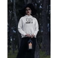 thumbnail image 2 of If You Got It, Haunt It Hoodie Women - Women Hoodie, White, Large, 2 of 4