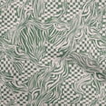 thumbnail image 1 of oneOone Viscose Jersey Green Fabric Abstracts Sewing Fabric By The Yard Printed Diy Clothing Sewing Supplies 60 Inch Wide, 1 of 4