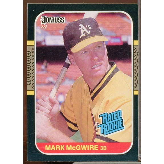 Mark McGwire Rookie Card 1987 Donruss #46