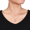 thumbnail image 4 of Everly Women's Diamond Sterling Silver Necklace, 4 of 5