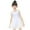 Blue, variant on Shadoumai One Piece Swimsuit for Girls Trim Wrap Tie Back Tankini with Shorts Quick Dry Color Block Girls Bathing Suit Swimwear with Cover Up Pants Spaghetti Strap