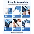 thumbnail image 2 of Pet Grooming Hammock,Detachable Anti-Scratch Anti-Bite Bed For Small Dogs Bathing Nail Trimming Hair Grooming Care, 2 of 9