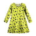 thumbnail image 1 of Vestido infantil de diseño moderno y lindo, 170 g, seda de leche cepillada, regalo para el Día del Niño para niñas, 1 of 5
