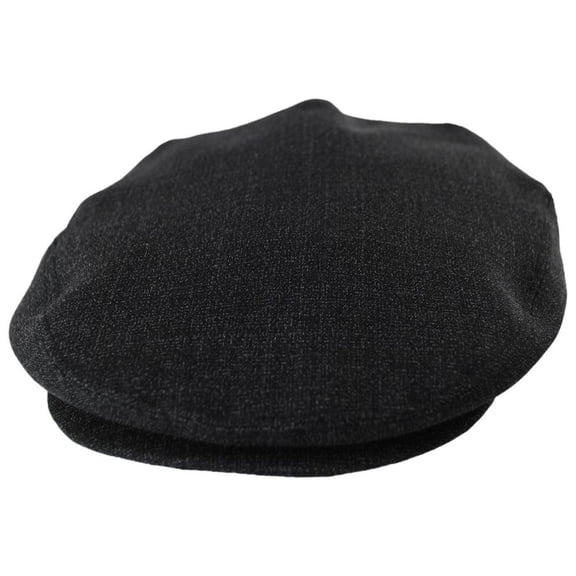 Branson Tweed Wool Ivy Cap - S  - Black