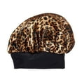 thumbnail image 2 of KISS - Colors & Care Silky Satin Double Wear Cap, XL, Leopard, 2 of 6