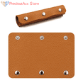 thumbnail image 3 of Poignée en Cuir Anti-grip Simple Poignée de Sac Détachable Poignée en Cuir Boîte Tige de Tirage Poignée Étui en Cuir Anti-grip orange, 3 of 4