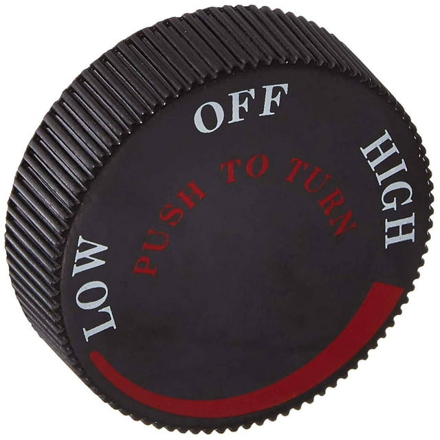 Plastic Control Knob Replacement for Select Gas Grill Models