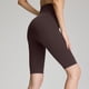 thumbnail image 3 of Pantalones Cortos de Motociclista de Cintura Alta para Mujeres Control Del Vientre Pantalones Cortos de Yoga de Color Sólido Fondos de Entrenamiento Elásticos sin Costuras Pantalones de Trabajo de Ci, 3 of 6