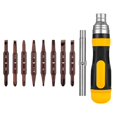 thumbnail image 1 of Juego de puntas de destornillador con mango de trinquete magnético en miniatura, kit de herramientas magnéticas con mango antideslizante, 1 of 5