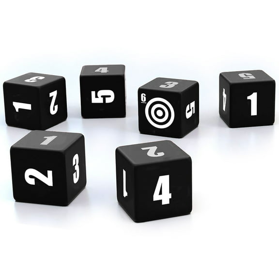 The Walking Dead Universe RPG: Base Dice - Roleplaying Game Accessory, 10 Dice Set, Free League Publishing