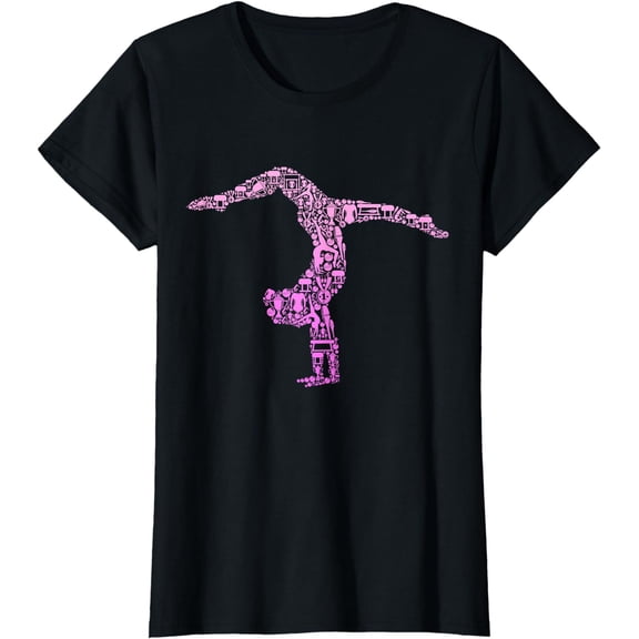 Gymnastics Gymnast Women Girls Kids T-Shirt