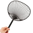 thumbnail image 2 of HEALEEP 20Pcs DIY Handheld Fan Frame Black Plastic for Fabric Painting Needlework and Wall Hanging, 2 of 8