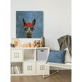 thumbnail image 5 of Marmont Hill Hipster Llama Canvas Wall Art, 5 of 7