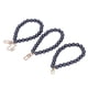 thumbnail image 4 of Pulsera De Perlas, Cadena De Caja De Teléfono Móvil Con Hebilla De Metal Brillante Redonda Para Llavero Para Bolsa Para Teléfono Móvil Cergrey Azul negro, 4 of 8