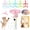 White, variant on Rechargeable Cat Toy Launcher with 10 Flying Discs, Interactive Fetch & Chase Toy for Indoor Outdoor Play, USB Powered Disc Shooter for Cats & Small Dogs, Orange