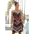 thumbnail image 2 of LASCANA Women's Spaghetti Strap Print Dress Strap, 2 of 5