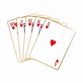 thumbnail image 3 of CafePress - Ace Hearts Flush T Shirt - Men's Classic Cotton T-Shirts, 3 of 3
