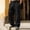 Black, variant on Men's Cotton Linen Beach Pants Relaxed Fit Hiking Pants Button Lightweight Stretch Cargo Work Pants with Multi Pocket