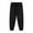002Black, variant on Mens Fleece Pants Athletic Warm Sweatpants Workout Gym Running Pants Slim Fit Hiking Casual Travel Work Pants