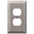 thumbnail image 1 of Placa de pared Amerelle 163DAN Century Steel, níquel envejecido, paquete de 1 unidad, 1 of 3
