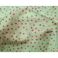 thumbnail image 4 of oneOone Silk Tabby Fabric Dot & Flower Floral Decor Fabric Printed BTY 42 Inch Wide, 4 of 4