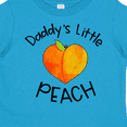 thumbnail image 4 of Inktastic Daddy's Little Peach Cute Peach Heart Boys or Girls Toddler T-Shirt, 4 of 5