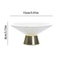 thumbnail image 2 of Glass Bowl Round Bowl Fruit Bowl Holder Dessert Display Stand Decorative for Kitchen Counter Centerpiece Table Decor Serving Fruit Tray KDFWDM, 2 of 2