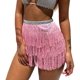 thumbnail image 2 of Falda de tutú con borlas y lentejuelas para mujer, minifalda Sexy con flecos para danza del vientre, pañuelo para la cadera, para Club, fiesta, espectáculo de escenario, 2 of 5