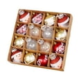thumbnail image 1 of VONKY Tree Trinket Christmas Hanging Ball Set For Festive Decorations Easy To Plastic Christmas Decorations Christmas Balls 3 1Set, 1 of 6