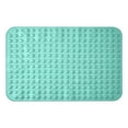 thumbnail image 2 of 1 Non-Slip Massage Bath Mat Tub Shower Mat Bathtub Floor Liner Mats for Inside Shower Bathroom Suction Cups and Drain Holes for Feet Scrubbing Machine Washable Soft on Feet, 2 of 9