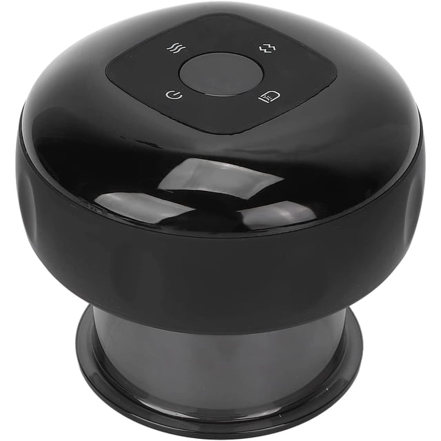 Jinsinto Intelligent Électrique Raclage Masseur Ventouse Thérapie Ensemble Raclage Outil de Massage Grande Aspiration Raclage Ventouse Machine Noir