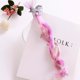 thumbnail image 1 of Pinza de pelo de , extensión de pelo ondulado largo, regalo de fiesta de Color íris para niños Rosado Hugo diadema para el cabello de unicornio para niñas, 1 of 9