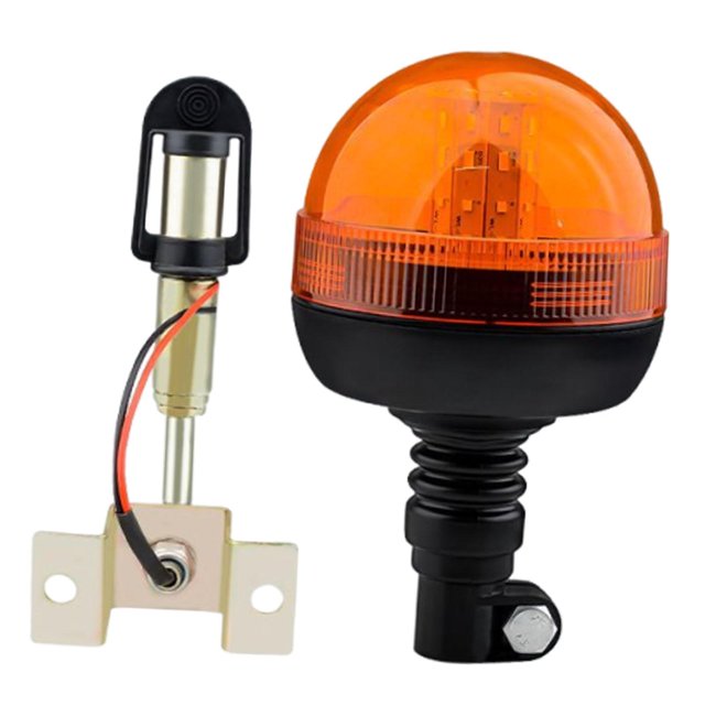 Luz estroboscópica de emergencia Beacon, color naranja, compatible con camiones de ambulancia. Luz intermitente de advertencia de rendimiento de