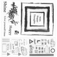 thumbnail image 2 of Sello de diario, sello transparente de goma, sello TPR, confiable y duradero, 3 uds. Jadeshay  A, 2 of 8