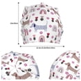 thumbnail image 2 of Pofeuu Cute Dog Print Beanie Hat for Men and Women Winter Warm Hats Knit Slouchy Thick Skull Cap, 2 of 7