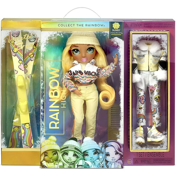 Rainbow High Winter Break Sunny Madison ? Muneca de moda a Rainbow High N/A
