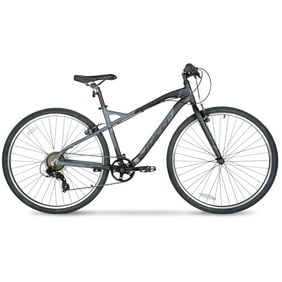 Hyper Bicycles 700c Urban Hybrid Bike, Adults Ages 14 , Gray