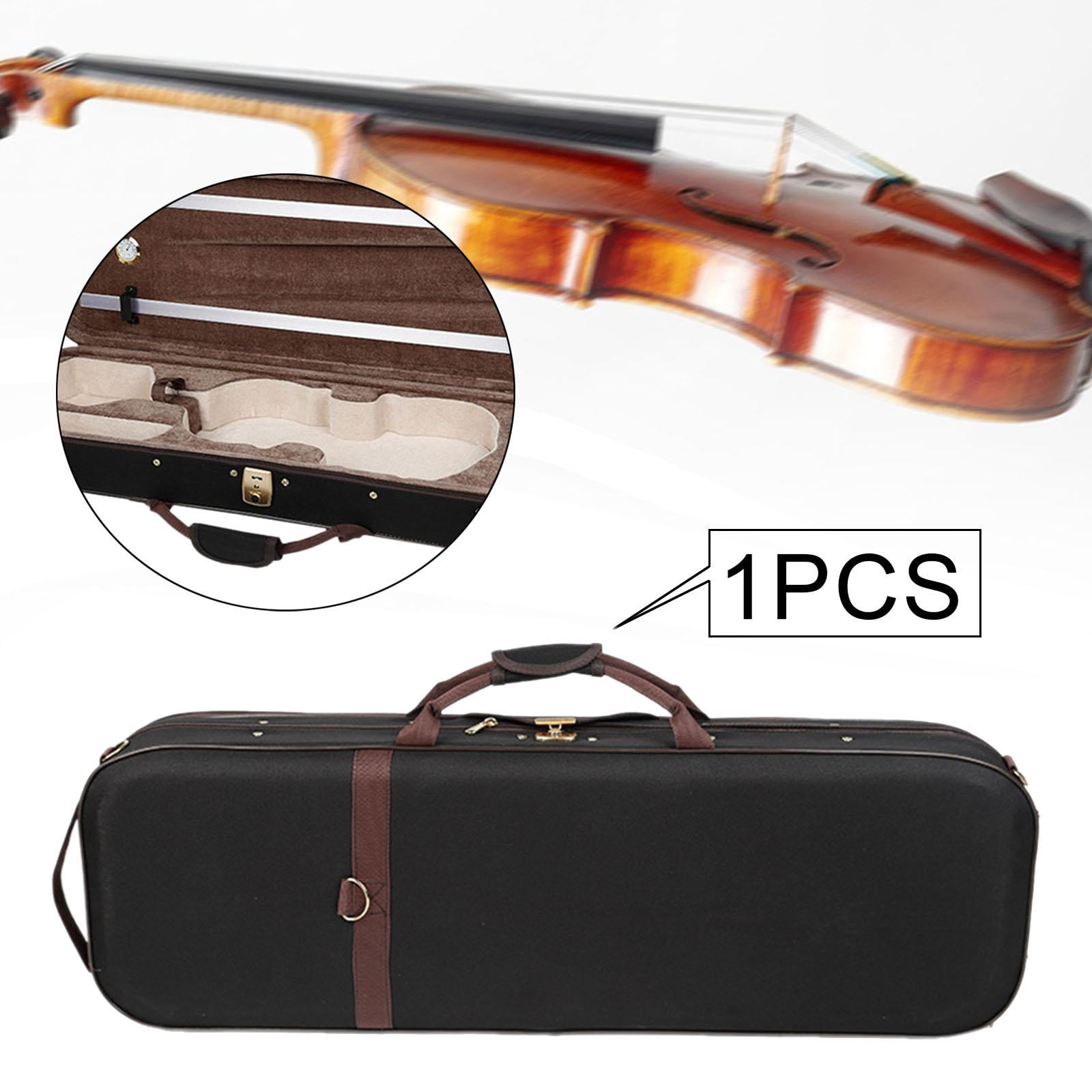 LeeQinersw Violin Case Carrying Bag Portable Lightweight Protection Professional Violin Box Style B