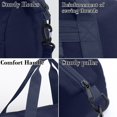 thumbnail image 4 of Bolsa de Viaje Tipo Duffel con Compartimento para Zapatos, Gran Capacidad, Resistente Al Agua, Ideal para El Gimnasio | Unisex, Multiusos, con Separación para Ropa Húmeda y Seca, 47,8 Cm X 27,9 Cm X, 4 of 7