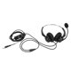 thumbnail image 1 of Auriculares de negocios con cable, auriculares binaurales con cancelación de ruido y micrófono para centro de llamadas de oficina, enchufe USB, 1 of 5