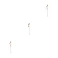thumbnail image 2 of Inteprter Pluma de pintura de diamantes de imitación apariencia elegante herramientas de perforación suministro de artesanías decoración de DZ07-blanco 3piezas, 2 of 6
