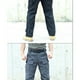 thumbnail image 4 of Puntoco Pantalones de trabajo cálidos y con múltiples bolsillos de color sólido para hombre, 4 of 5