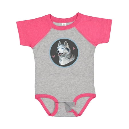 

Inktastic Siberian Husky Dog Gift Baby Boy or Baby Girl Bodysuit
