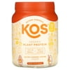 (2 Pack) KOS, Organic Plant Protein, Salted Caramel Coffee, 1.2 lb (555 g)