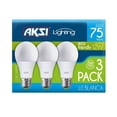 thumbnail image 1 of Foco Aksi Lighting Paquete con 3 focos Led, modelo 129032, 1 of 4