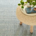 thumbnail image 6 of Dash & Albert Conall Hand Micro Hooked Wool Rug, 3' x 5', Slate, 6 of 7